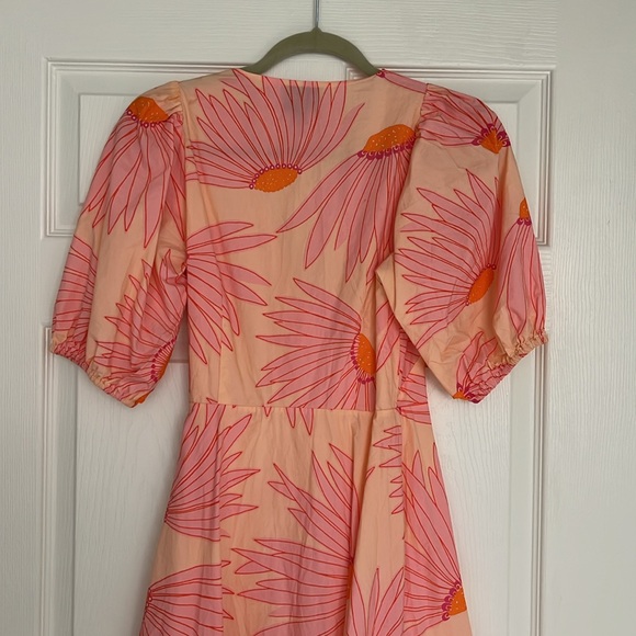 Kate Spade Falling Flower Wrap Dress - Picture 11 of 12